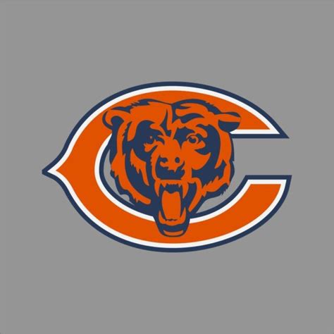 2x Chicago Bears Logo Vinyl Decal Sticker Car Window Wall Truck Nfl Die