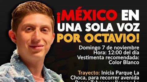 ¡justicia Para Octavio Organizan Marcha En El Cumpleaños De Octavio