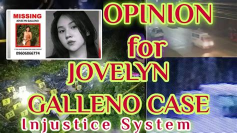 Opinion For Jovelyn Galleno Case Youtube