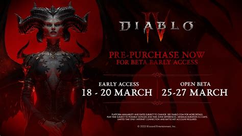 Diablo IV In Game Cinematic Reveal And Open Beta Dates Announced MKAU