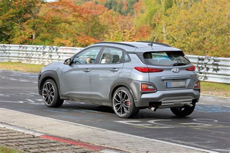 2021 Hyundai Kona N Is Real Test Mule Features I30 N Style Alloy