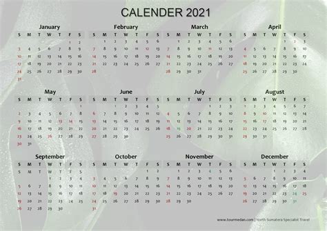 Kalender 2021 Indonesia Lengkap Dengan Hari Libur Nasional Penetapan 16 Hari Libur Nasional