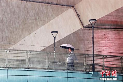 台风“普拉桑”在上海二次登陆 “列车效应”带来暴雨财经头条