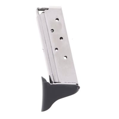 Beretta Pico 380 ACP 6 Round W Extension Stainless Steel Magazine