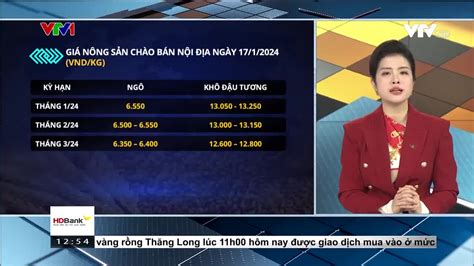 Tài chính kinh doanh trưa 18 01 2024 Video đã phát trên VTV1 VTV VN