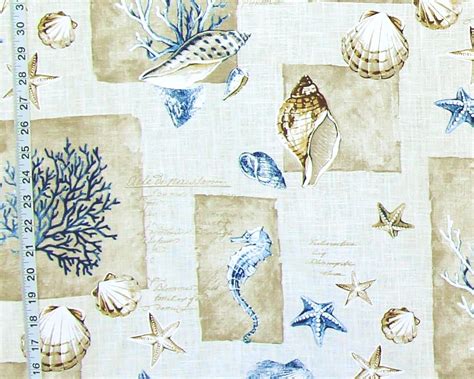 New Coastal Decorating Fabrics Beach Fabrics Shell Fabrics And More