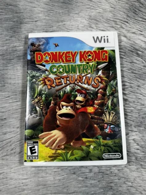 DONKEY KONG COUNTRY Returns Nintendo Wii 2010 Complet et testé EUR