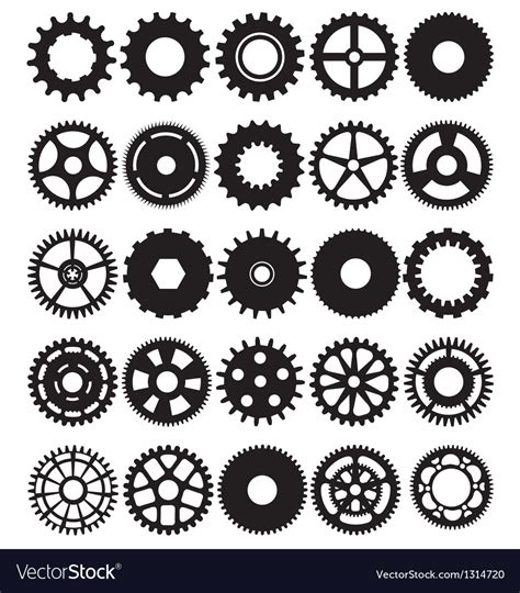 Cogs And Gears Royalty Free Vector Image VectorStock