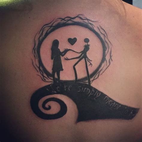 Jack And Sally Were Simply Meant To Be Cute Tiny Tattoos Dope