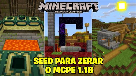 Melhor Seed Para Zerar O Minecraft Youtube