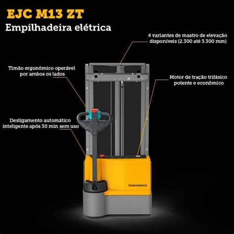 Empilhadeiras Elétrica da Jungheinrich Disponibilidade imediata