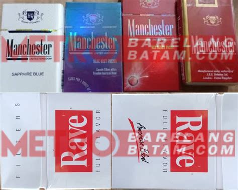 Rokok Manchester Dan Rokok Rave Palsu Alias Rokok Ilegal Masih Marak Di