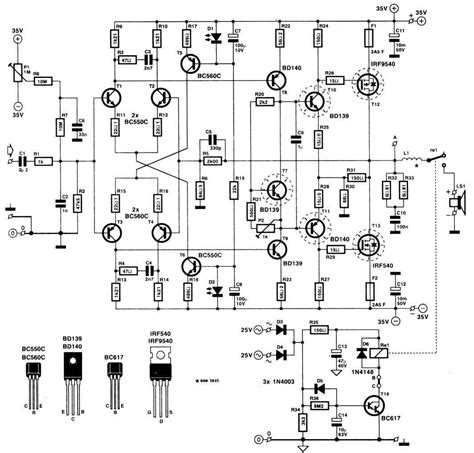 A Simplified Diagram Of An Amplifier Circuit