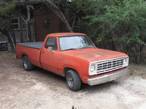 1974 Dodge Pickup Information And Photos Momentcar