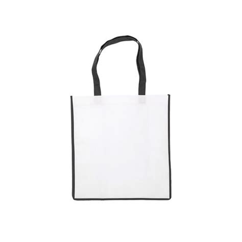 White And Black Plain Non Woven Loop Handle Bag Capacity Kg At Rs