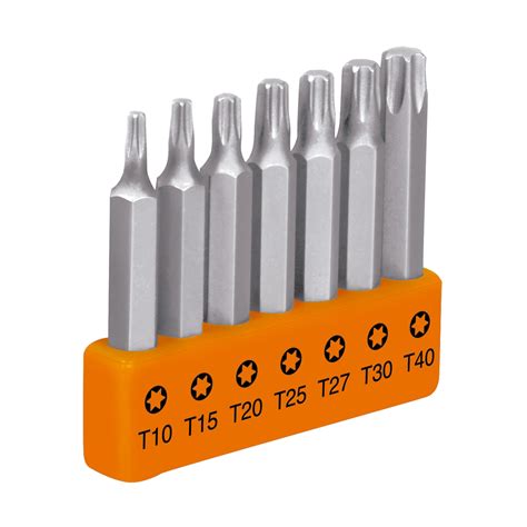 Ficha Tecnica Juego De 7 Puntas Torx Combinadas Largo 2 Truper Expert