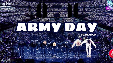 Happy Army Day 7th Anniversary 09072013 09072020 Army X Bts 방탄소년단