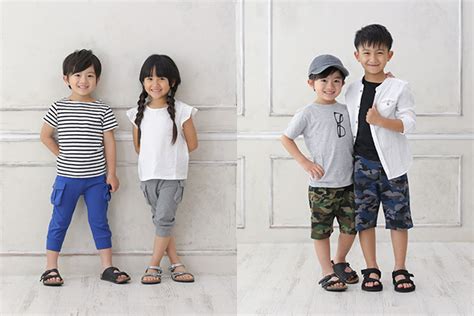 子ども服のs＆h夏服モデル撮影 ベストキッズオーディション