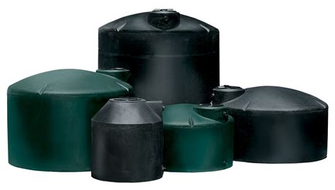 Chemtainer 300 Gallon Water Storage Tank Tc3581iw Black