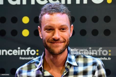 French Journalist Nicolas Teillard Is Pictured During A Press News