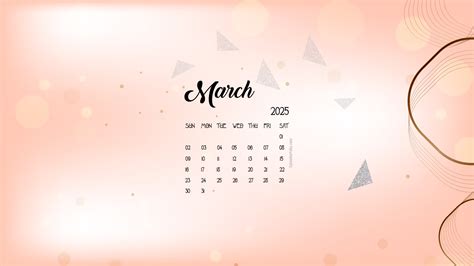 March 2025 Desktop Wallpaper Calendar - CalendarLabs