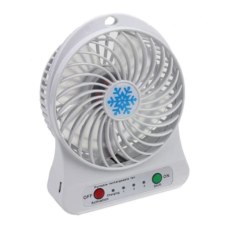 Mabron Portable Mini USB Fan 3 Level Speed Adjustable Electric Cooling