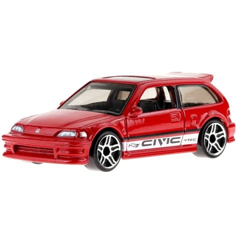 Hot Wheels Carrinho Honda Civic Ef HW J Imports Sítio do Bebé