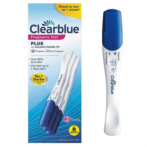 Clearblue PLUS Pregnancy Test - 3 Pack - Zoom Baby