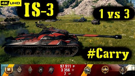 World Of Tanks Is 3 Replay 8 Kills 4 2k Dmg Patch 1 6 1 Youtube