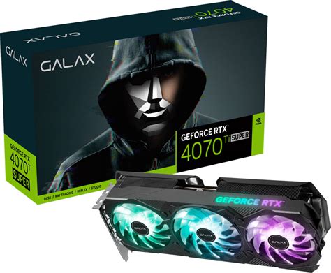 Galax Geforce Rtx 4070 Ti Super Ex Gamer 1 Click Oc Graphics Card 16gb