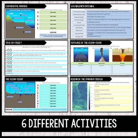 What Paces Back And Forth On The Ocean Floor Math Worksheet Answers