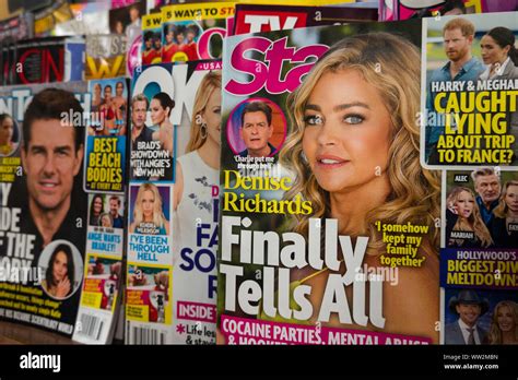 Gossip Magazine Covers Hi Res Stock Photography And Images Alamy