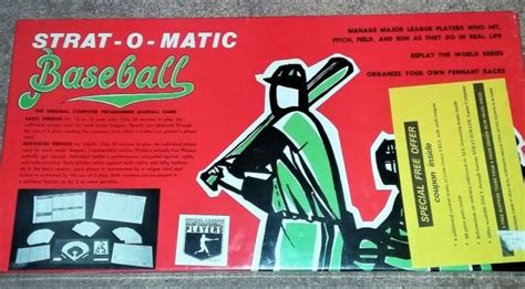 VINTAGE 1976 STRAT O MATIC BASEBALL BOARD GAME NEW SEALED BEAUTIFUL