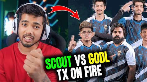 Tx Vs Godl V Fight Scout Vs Zgod V Scout On Fire Youtube