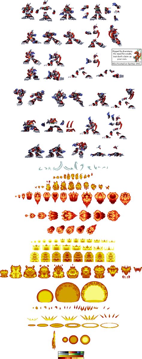 Download Mega Man X Sprite Sheet | Wallpapers.com