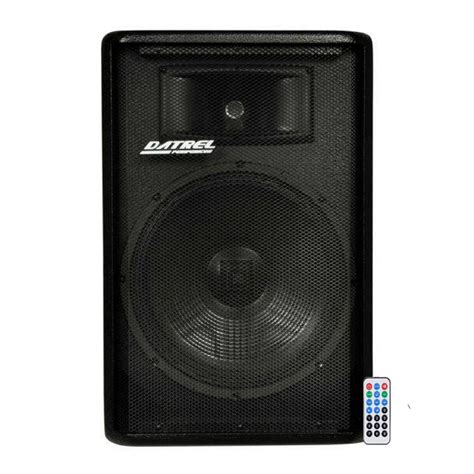 Caixa De Som Ativa Datrel AF15 500 Bluetooth MP3