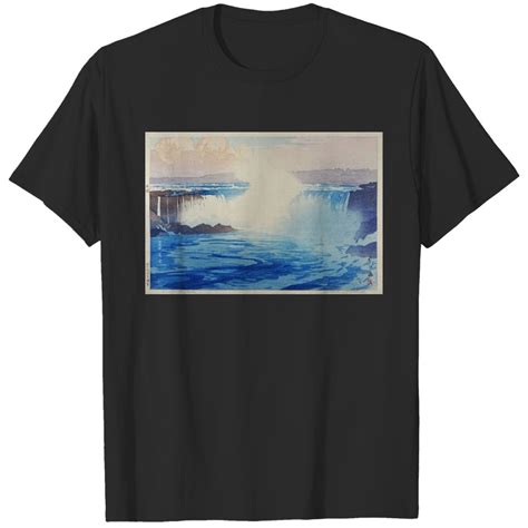 Hiroshi Yoshida Niagara Falls T Shirts Sold By Reynadbenjamin Sku