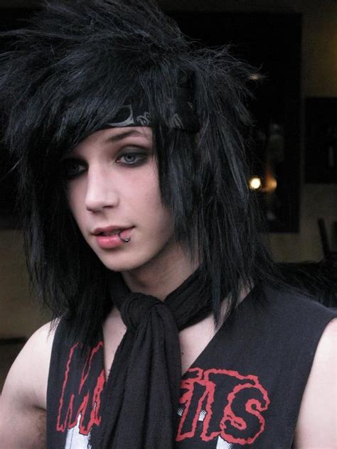 Andy Biersack Hairstyle Men Hairstyles ~ Dwayne The Rock Johnson Hairstyle