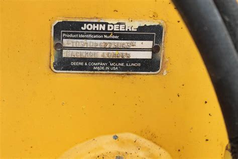 John Deere 310d