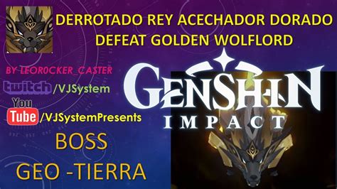 Nuevo Boss Golden Wolflord Rey Acechador Dorado Genshin Impact