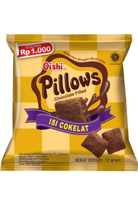 Snack Pillows Isi Coklat Oishi