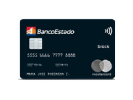 Solicita La Tarjeta De Cr Dito Mastercard Black Banco Estado