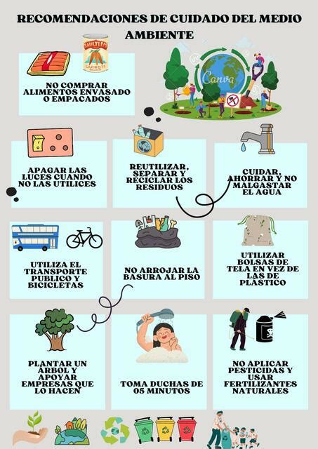 Recomendaciones De Cuidado Del Medio Ambiente Claudia Espinal