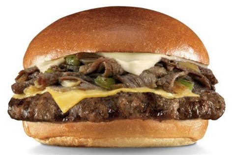 We Try The Philly Cheesesteak Thickburger And New Buns From Hardee S