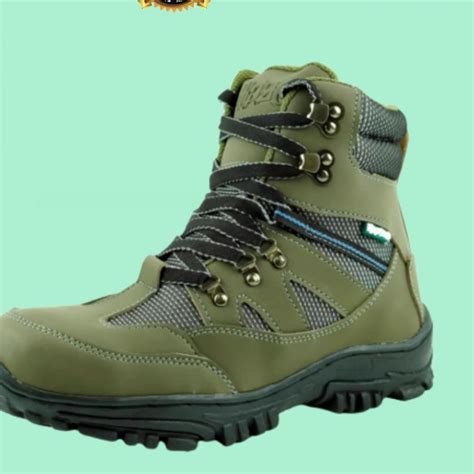 Jual Promo Sepatu Boots Safety Ujung Besi Kerja Proyek Gunung Hiking