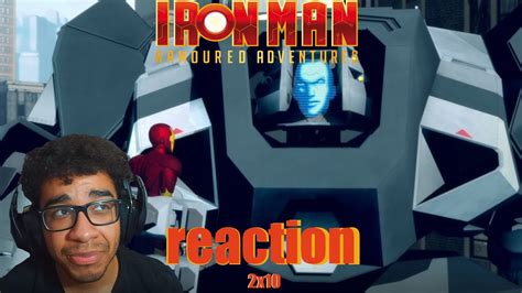 Ironman Armored Adventures X Reaction Iron Monger Youtube