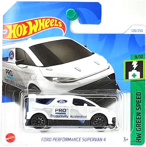 HOT WHEELS FORD PERFORMANCE SUPERVAN 4 HW GREEN SPEED NOWY 2024 074299057854 Cena Opinie
