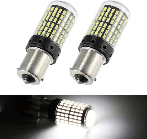 Amazon Cueclue Pack 2 1156 Car Turn Signal Bulbs 144SMD T20