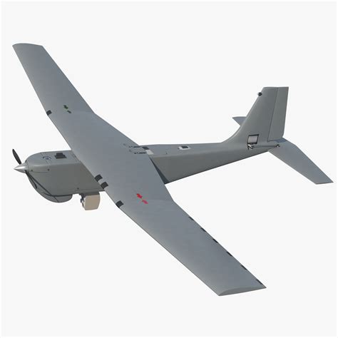 Hand Launched Unmanned Aircraft System Uas Rq B Puma Rigged D Model