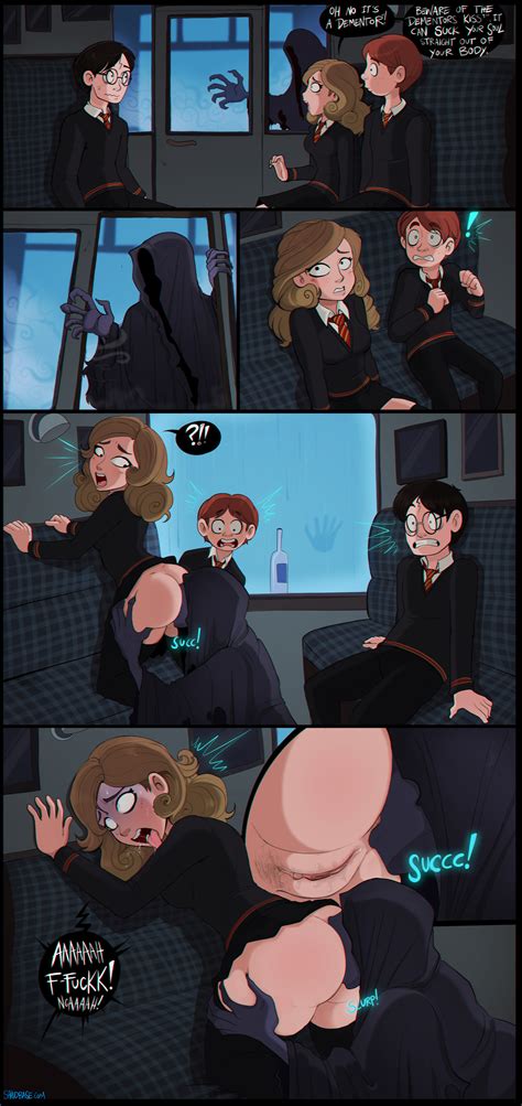 Post 2865358 Comic Dementor Harryjamespotter Harrypotter Hermionegranger Ronweasley Shadman